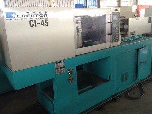 Taiwan Creator CI-45 (45t) used Plastic Injection Molding Machine