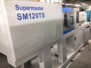 Taiwan ChenHsong Supermaster 120t (SM120TS) used Plastic Injection Molding Machine