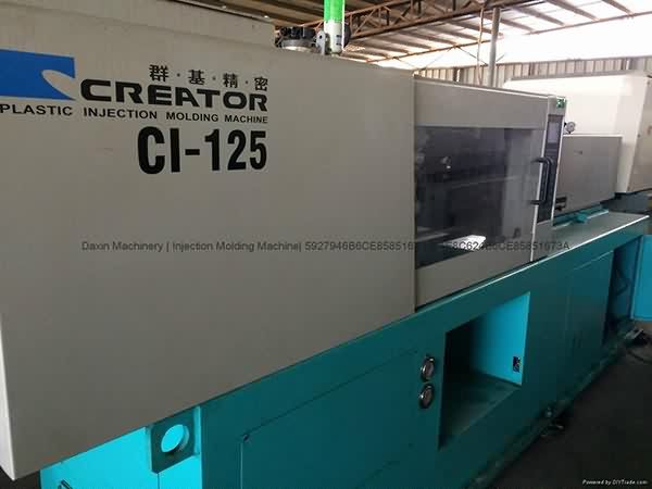 Creator 125t CI-125 Used Injection Molding Machine
