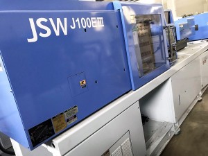 Japan JSW 100t (J100EIII) used Plastic Injection Molding Machine