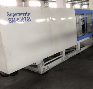 Chen Hsong SuperMaster 600t SM600TSV (servo) used Injection Molding Machine.