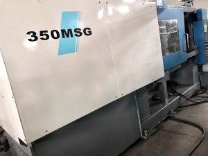 Mitsubishi 350t (350MSG) brugt plast sprøjtestøbemaskine