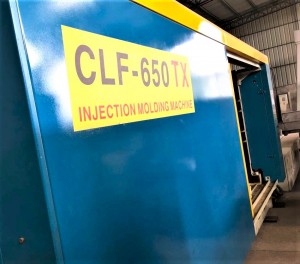 Taiwan  CLF-650TX (650t) used Plastic Injection Molding Machine