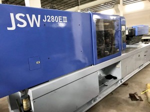 Japan JSW 280t (J280EIII) used Injection Molding Machine
