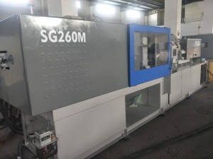 Sumitomo 260t SG260M (hege snelheid) brûkte spuitgietmasjine.