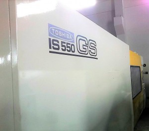 Toshiba 550t (IS550GS) used Injection Molding Machine