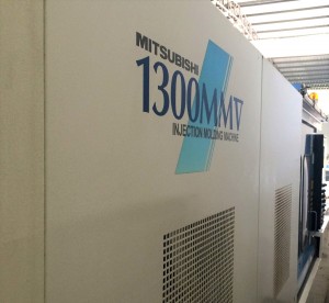 Mitsubishi 1300t (1300MMV) Used Injection Molding Machine