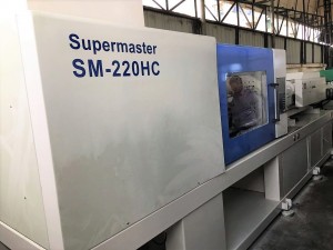 Taiwan Chenhsong Supermaster 220t (SM220HC) used Plastic Injection Molding Machine