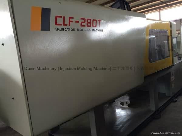 Low MOQ for
 Chuan Lih Fa CLF-280t used Injection Molding Machine for Saudi Arabia Importers