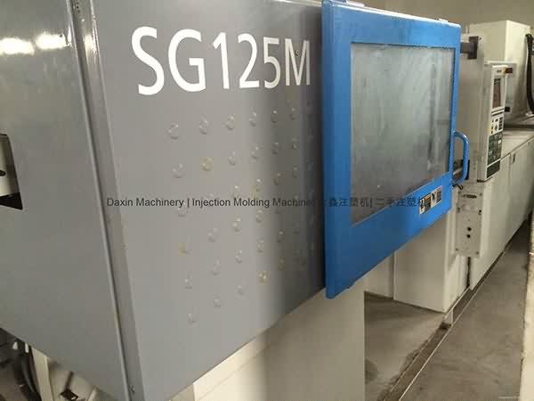 Sumitomo SG125M მეორადი ინჟექტორი MOLDING მანქანა (მაღალი სიჩქარით)