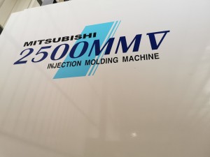 Mitsubishi 2500t used Plastic Injection Molding Machine