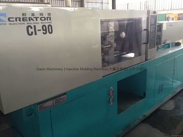 High Performance 
 Creator 90t Used Injection Molding Machine to Cannes Manufacturers