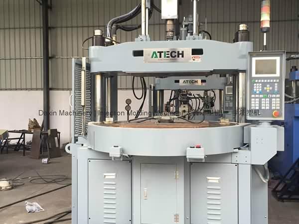 Ang ATECH 120t (rotary table) gigamit nga Vertical Injection Molding Machine