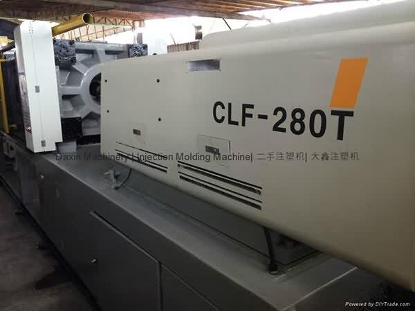 Low MOQ for
Chuan Lih Fa CLF-280t used Injection Molding Machine for Saudi Arabia Importers detail pictures