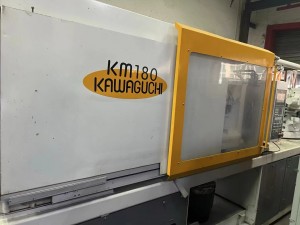 Japan Kawaguchi KM180 (180t) used Plastic Injection Molding Machine