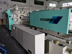 OEM Customized
 Mitsubishi 650t used Injection Molding Machine to Hungary Factories